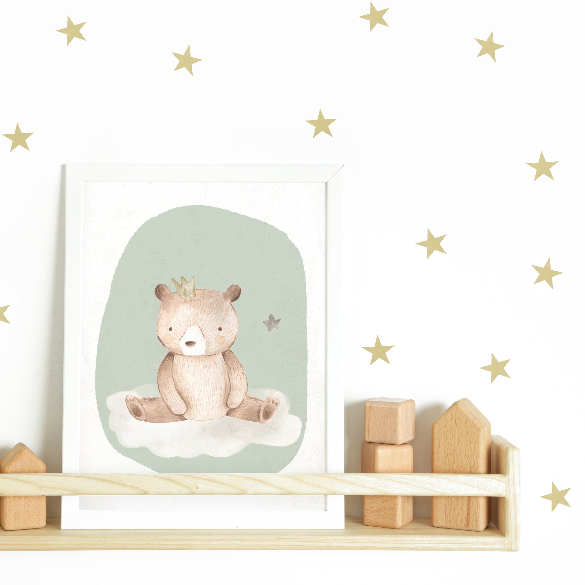 Royal Bear Kids Wall Art