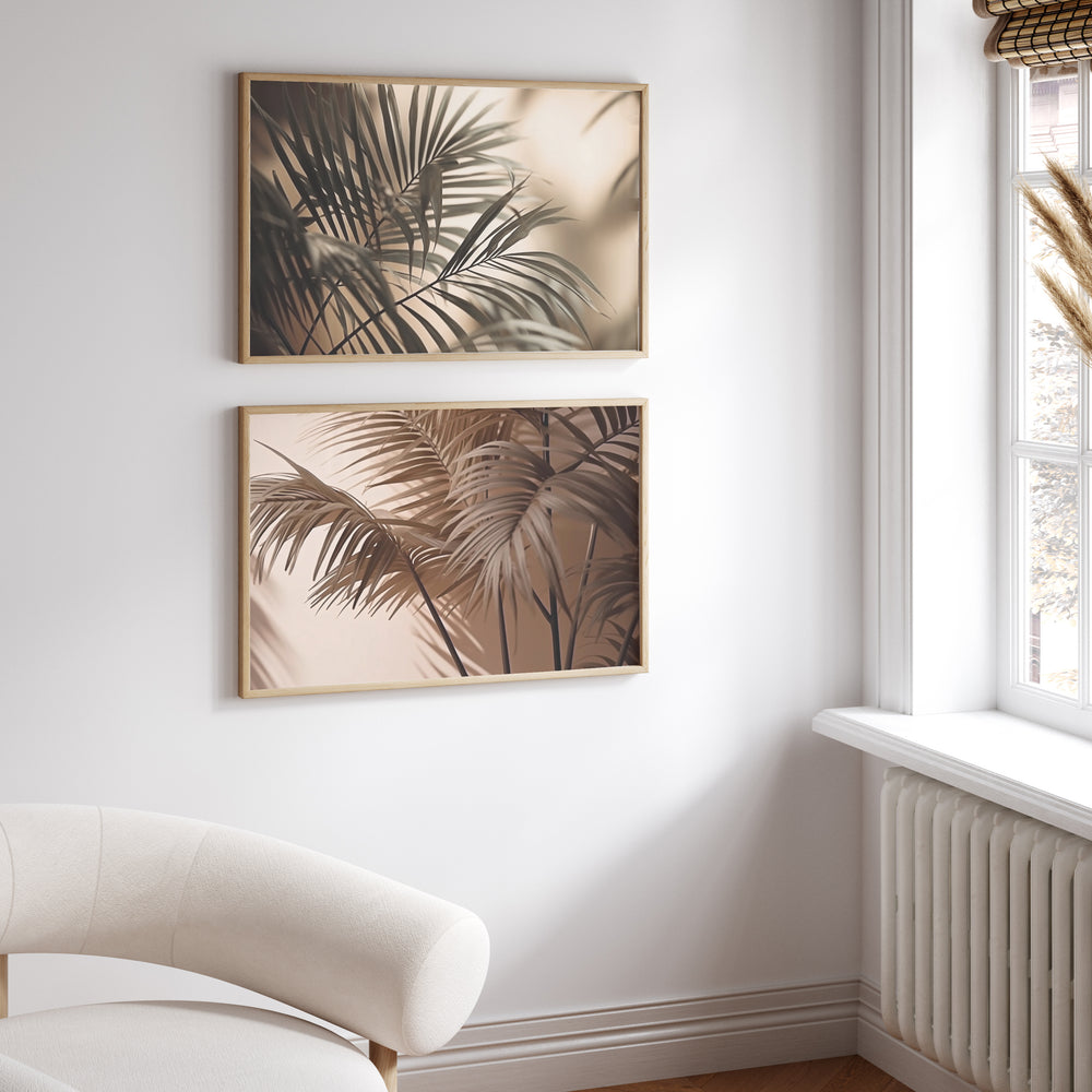 Dawn Botanic Print - Warm and Serene Wall Art