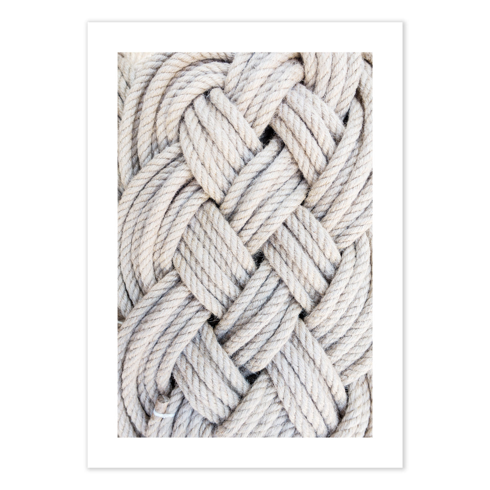 Ellisimo's Knotted Photographic Print. Simplistic Beauty.