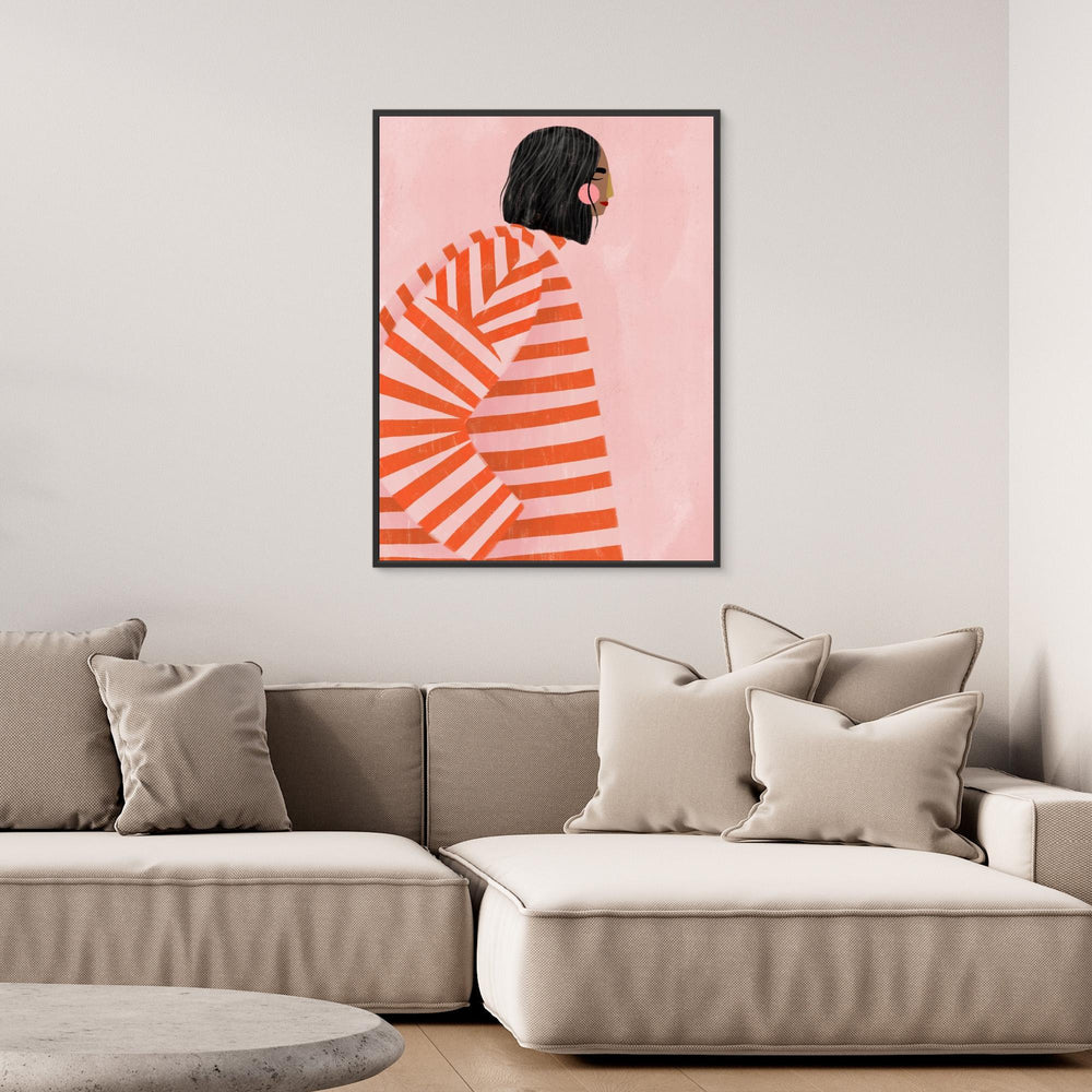 The Woman With the Orange Stripes by Bea Müller