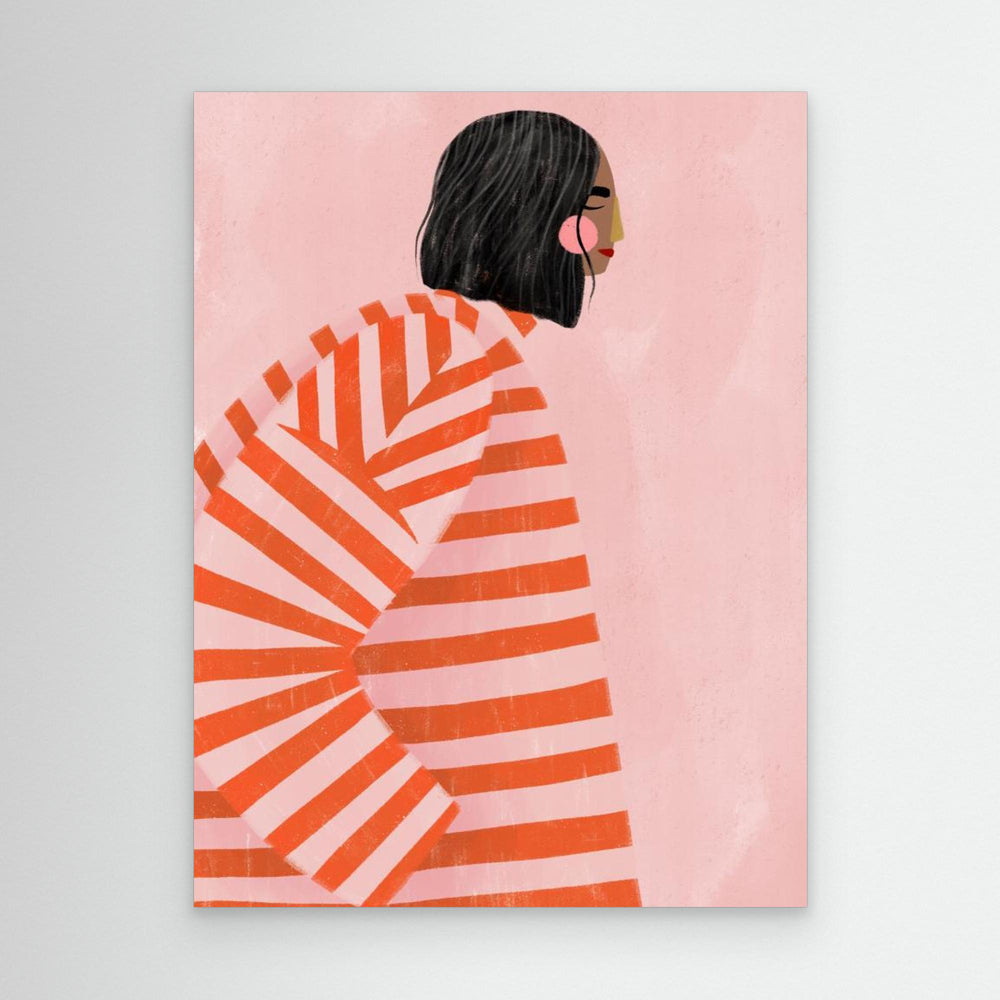 The Woman With the Orange Stripes by Bea Müller