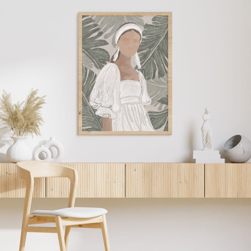 Aria Portrait Wall Art - Serene and Timeless