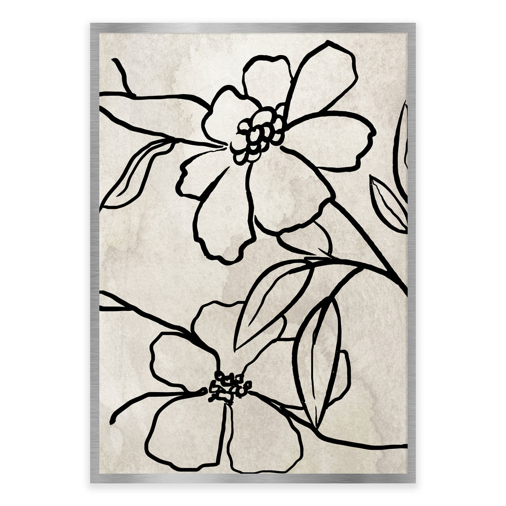 Blossom Hand Sketch 03 - Botanic and Minimalist Wall Art