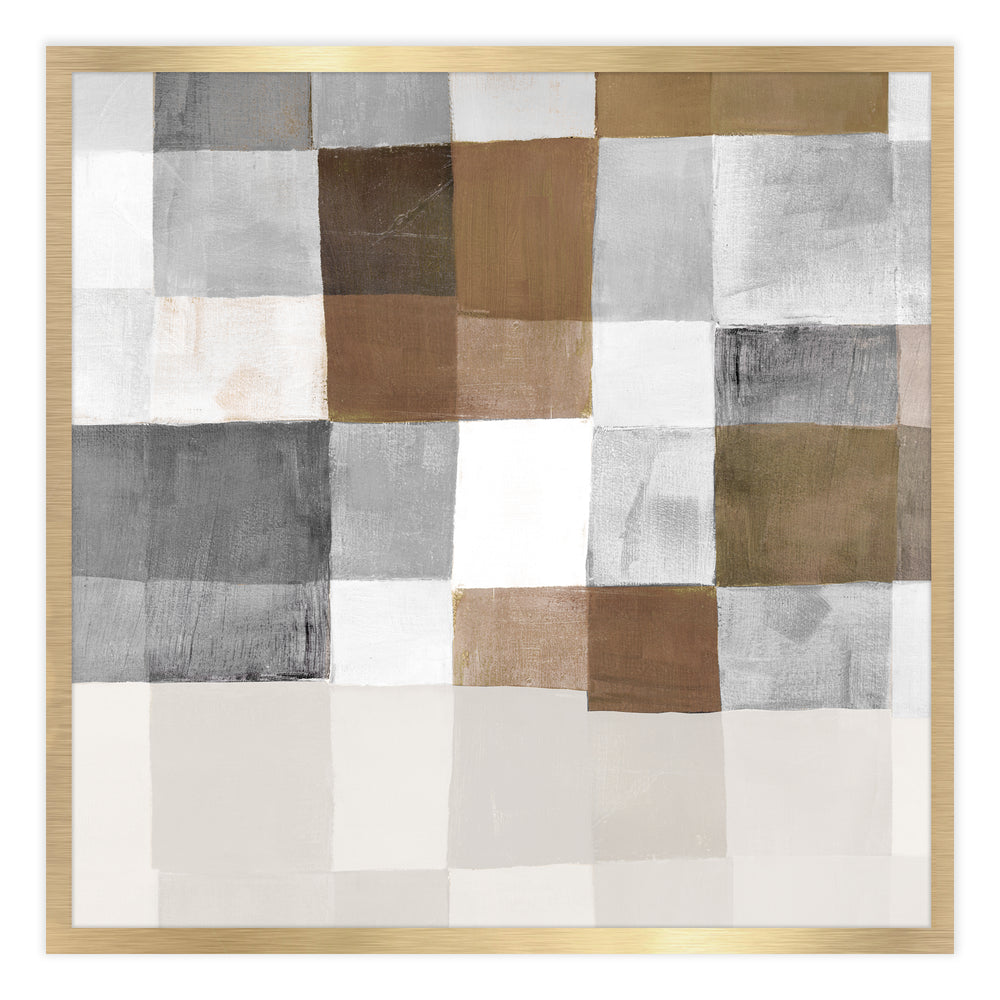 Rustic Checked Abstract