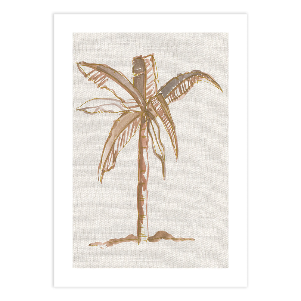 Earthy Toned Palm Study 02