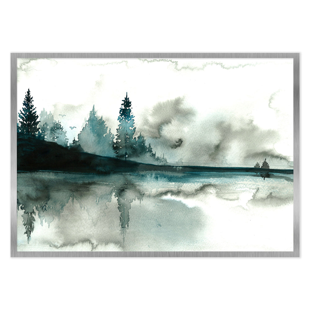 Jessica Durrant - Beyond The Pines Watercolour Print