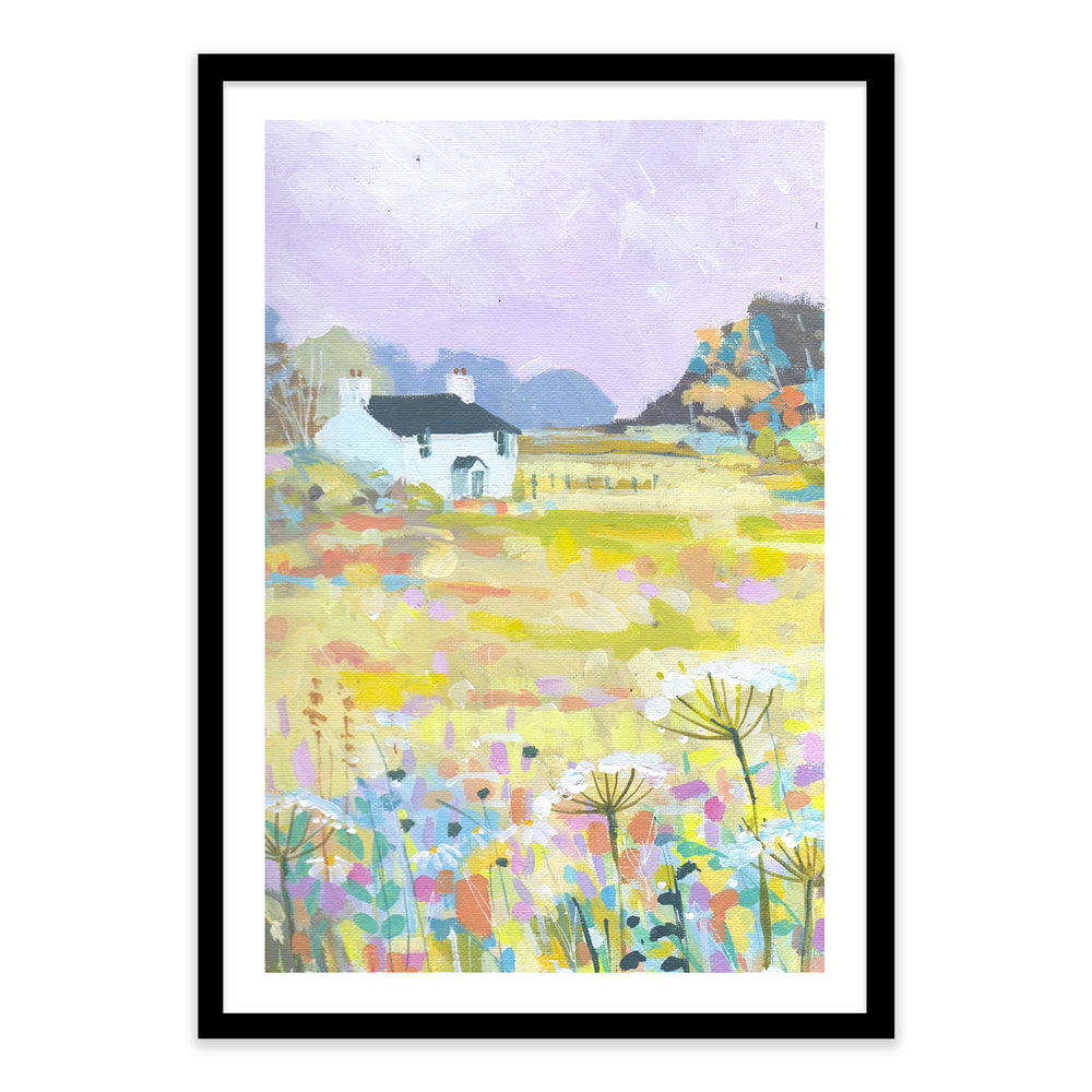 Annabel Burton Country Cottage Watercolour Print