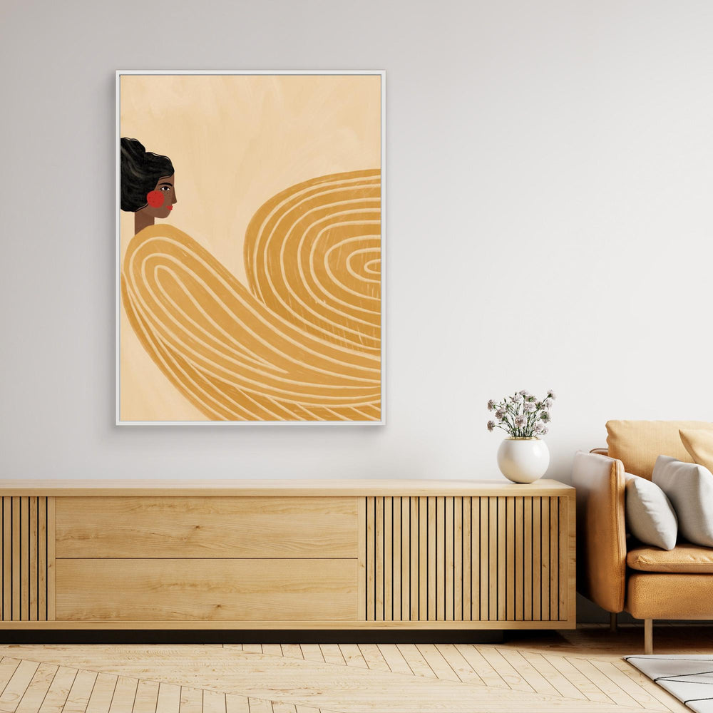 The Woman With the Yellow Stripes by Bea Müller