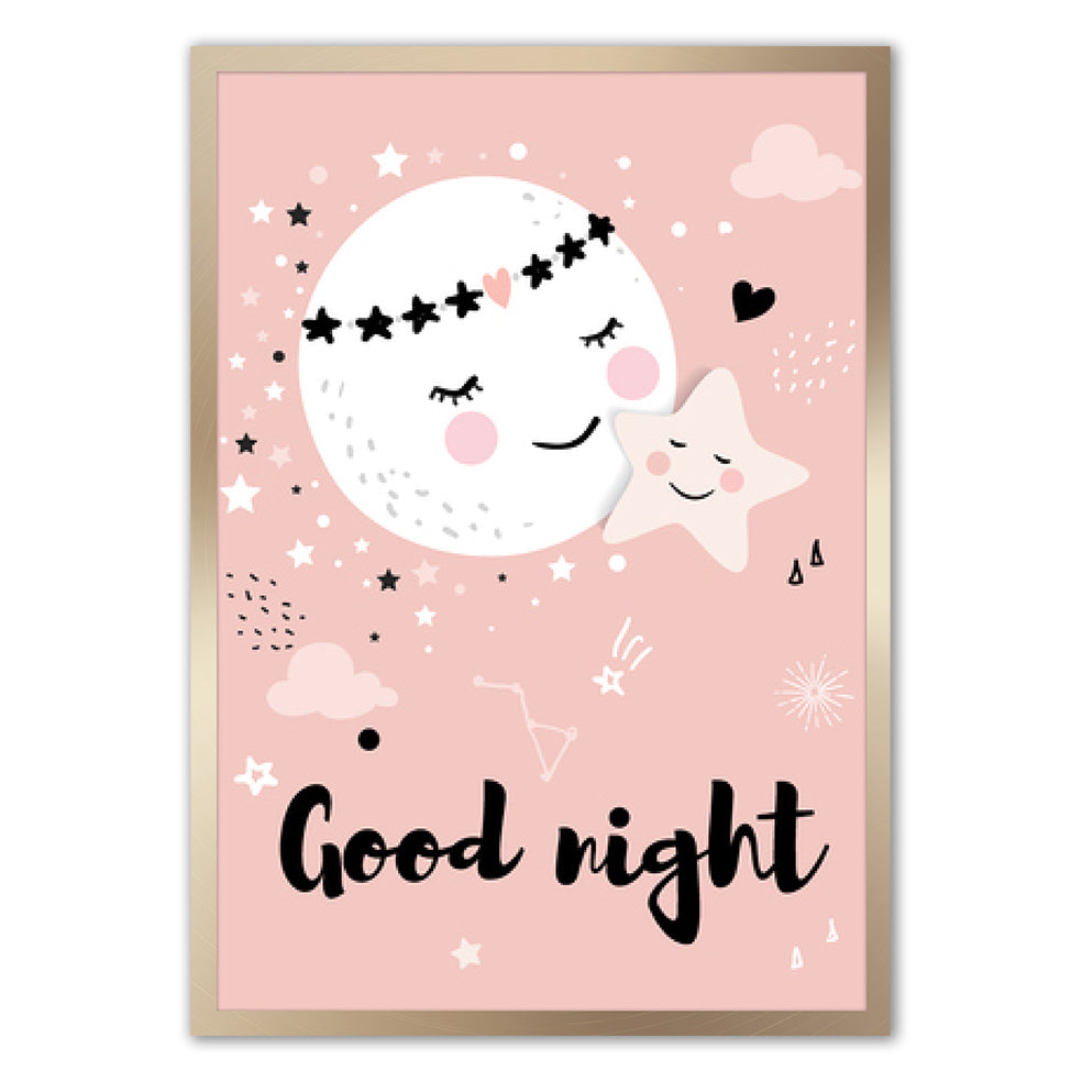 Good Night Graphic Print