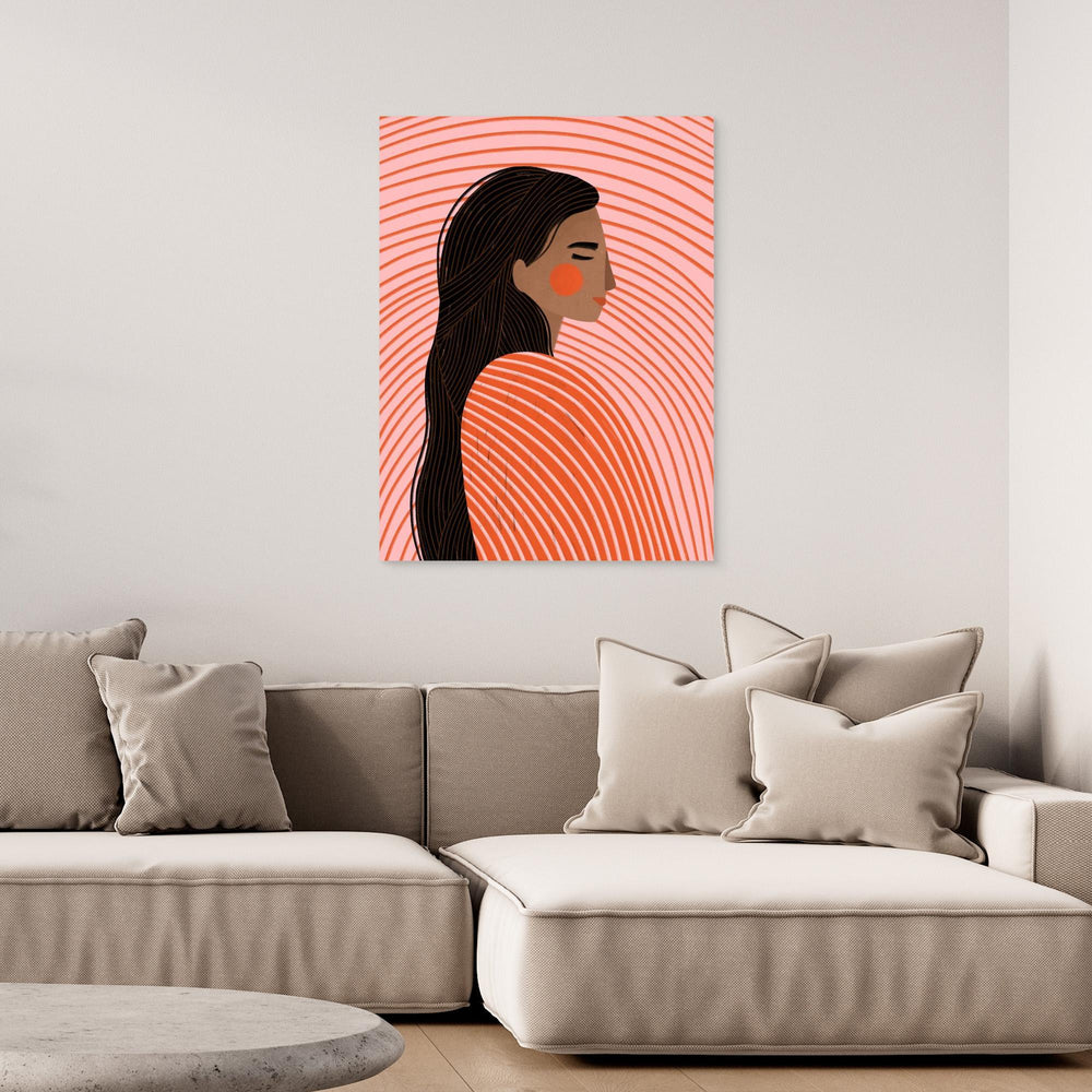 The Woman With the Lines by Bea Müller