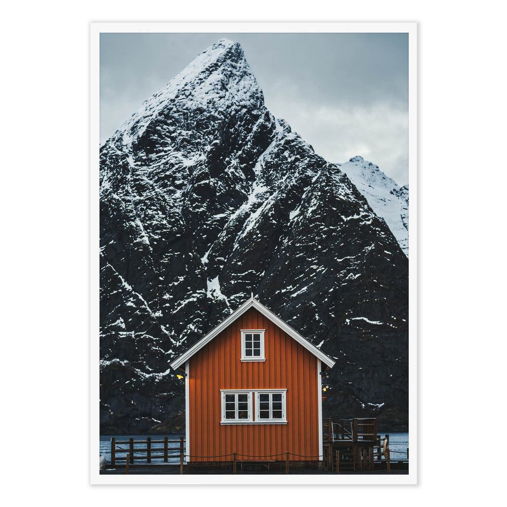 Little Red House Photographic Print