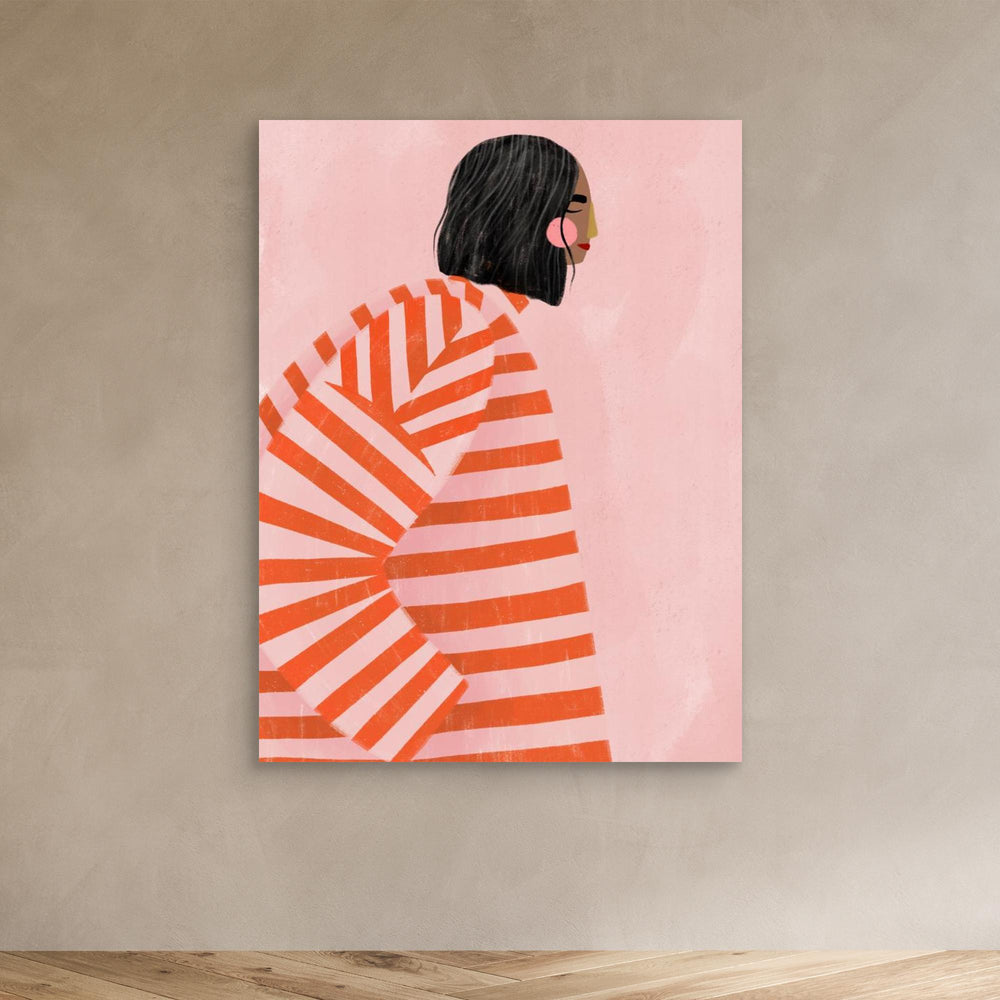 The Woman With the Orange Stripes by Bea Müller