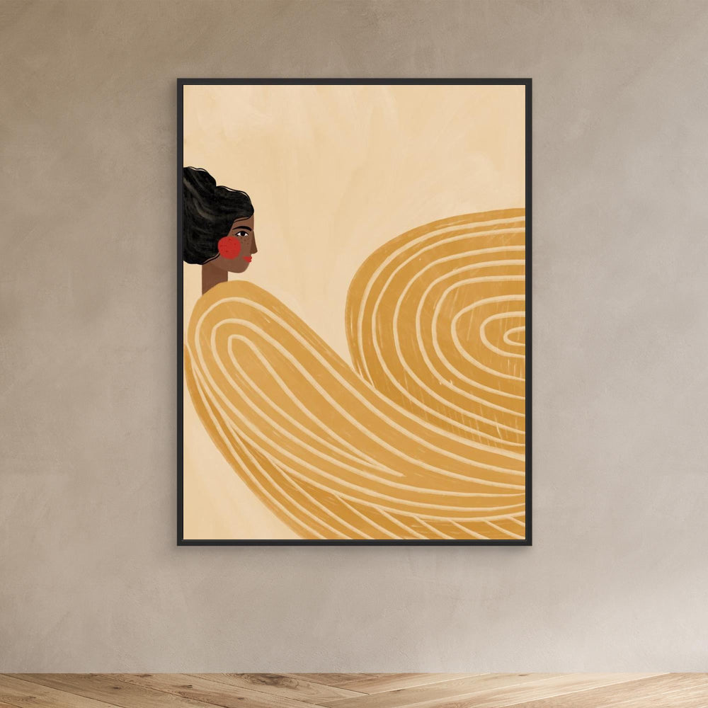 The Woman With the Yellow Stripes by Bea Müller