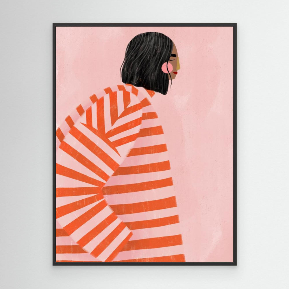 The Woman With the Orange Stripes by Bea Müller