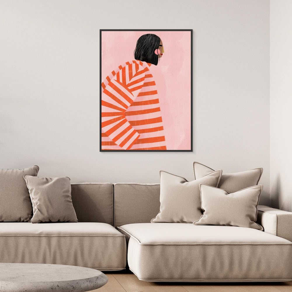 The Woman With the Orange Stripes by Bea Müller