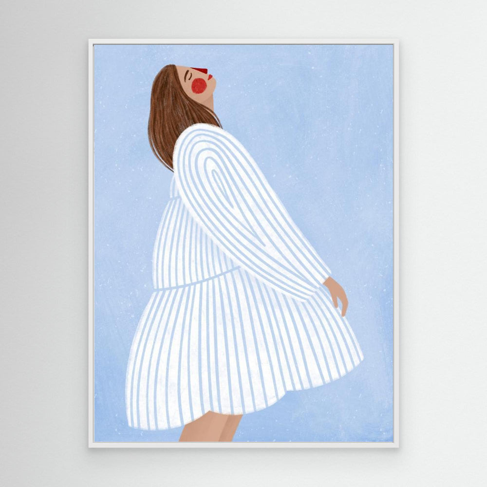 The Woman With the Blue Stripes by Bea Müller