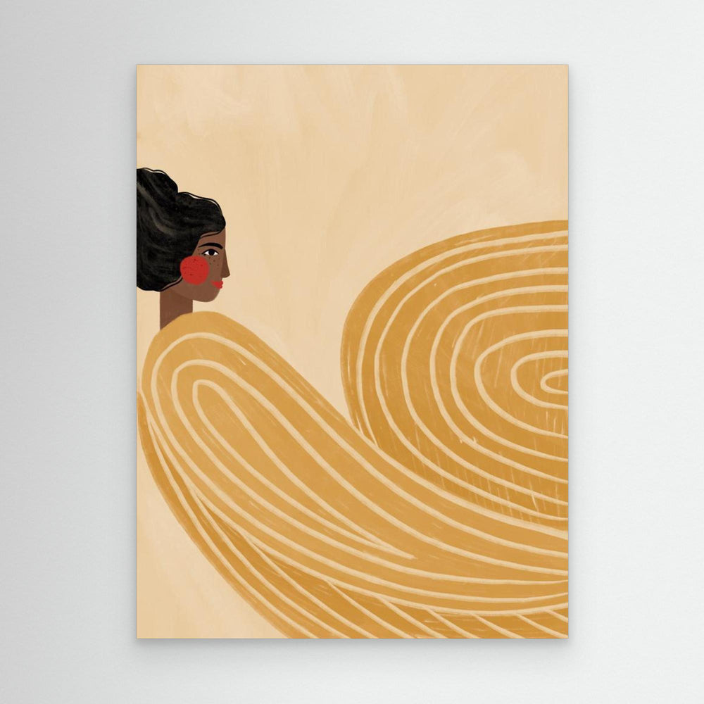 The Woman With the Yellow Stripes by Bea Müller