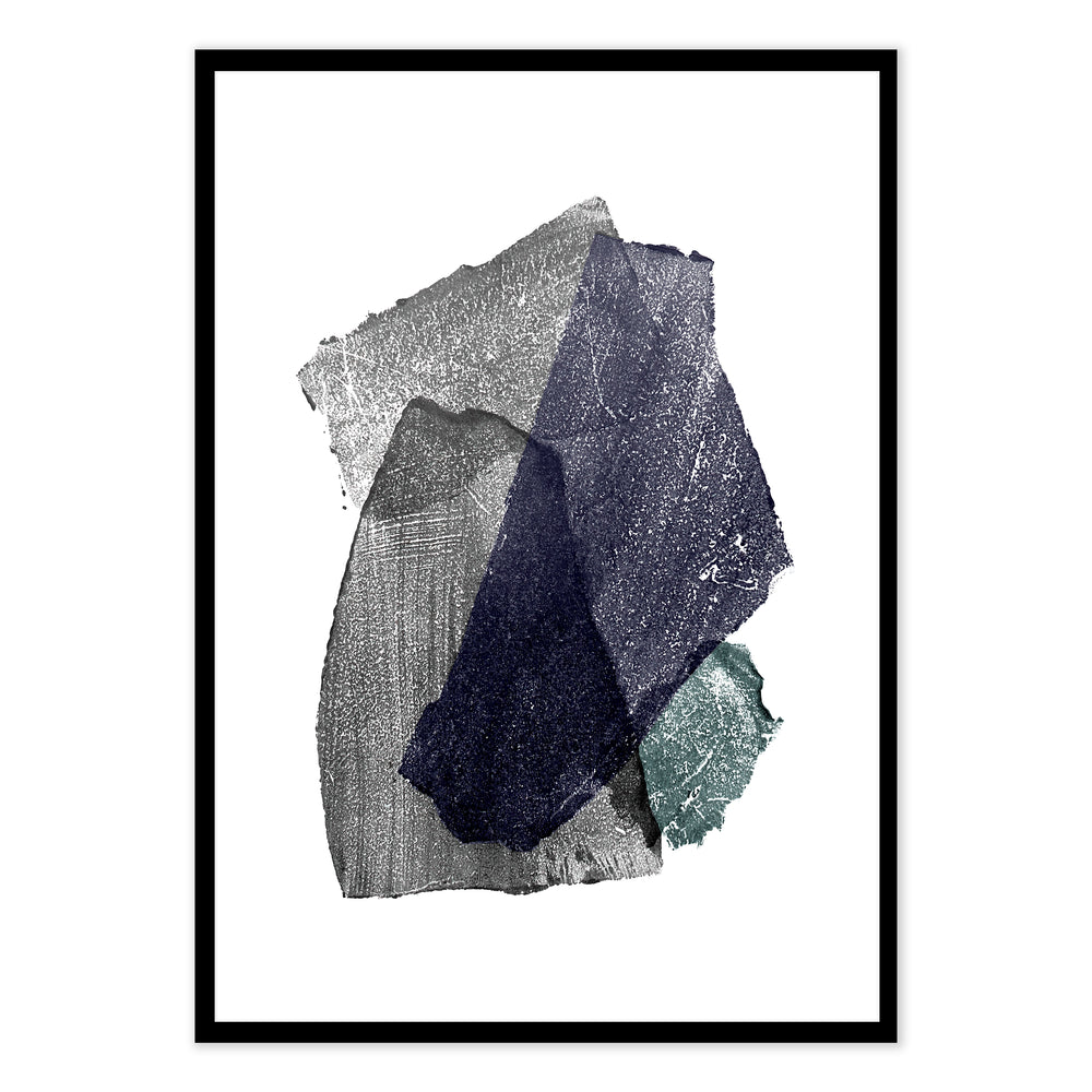 Ellisimo's River Stones Abstract 01 - Contemporary Nature-Inspired Art