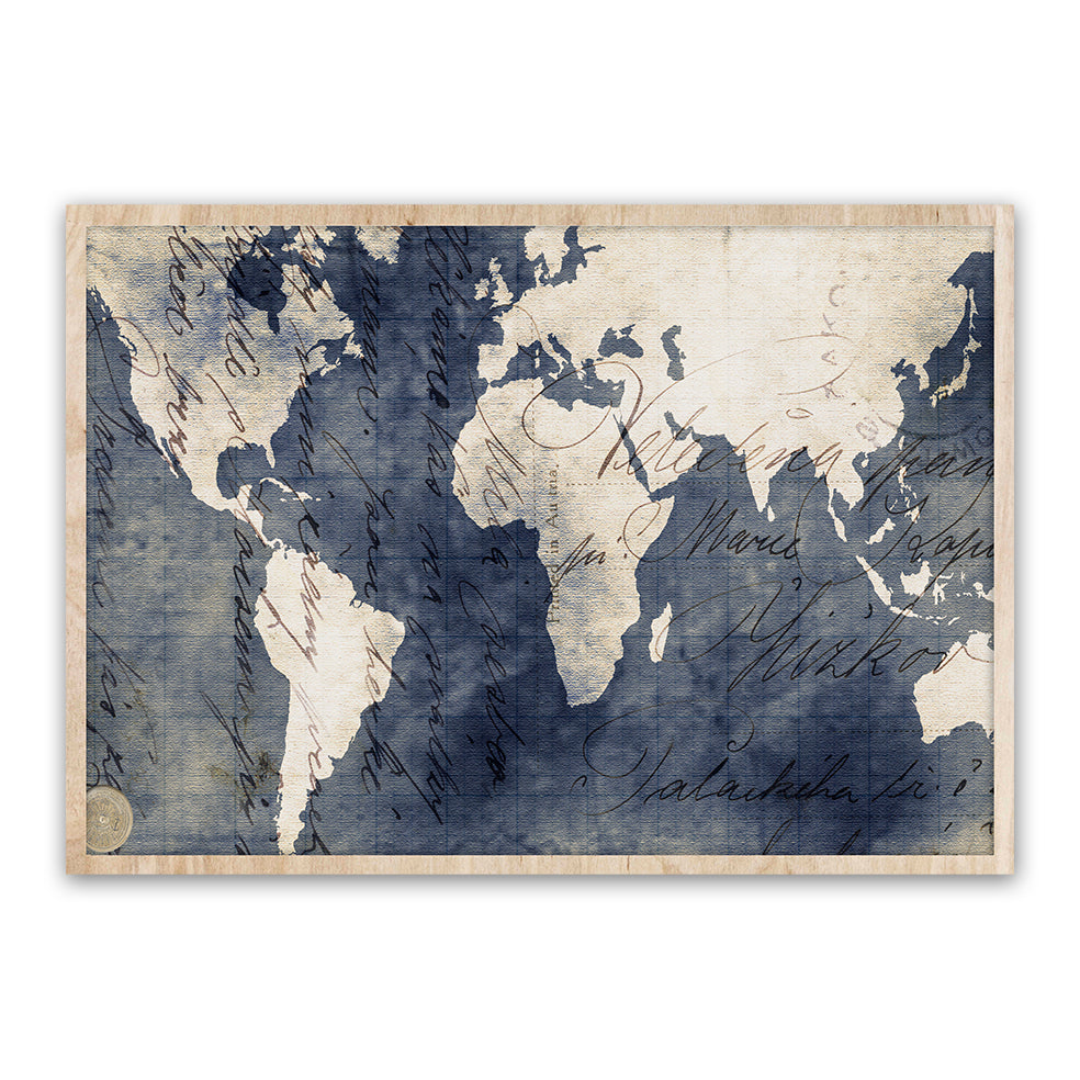 Scroll World Map