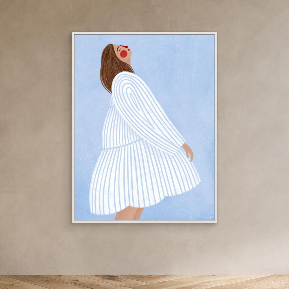 The Woman With the Blue Stripes by Bea Müller