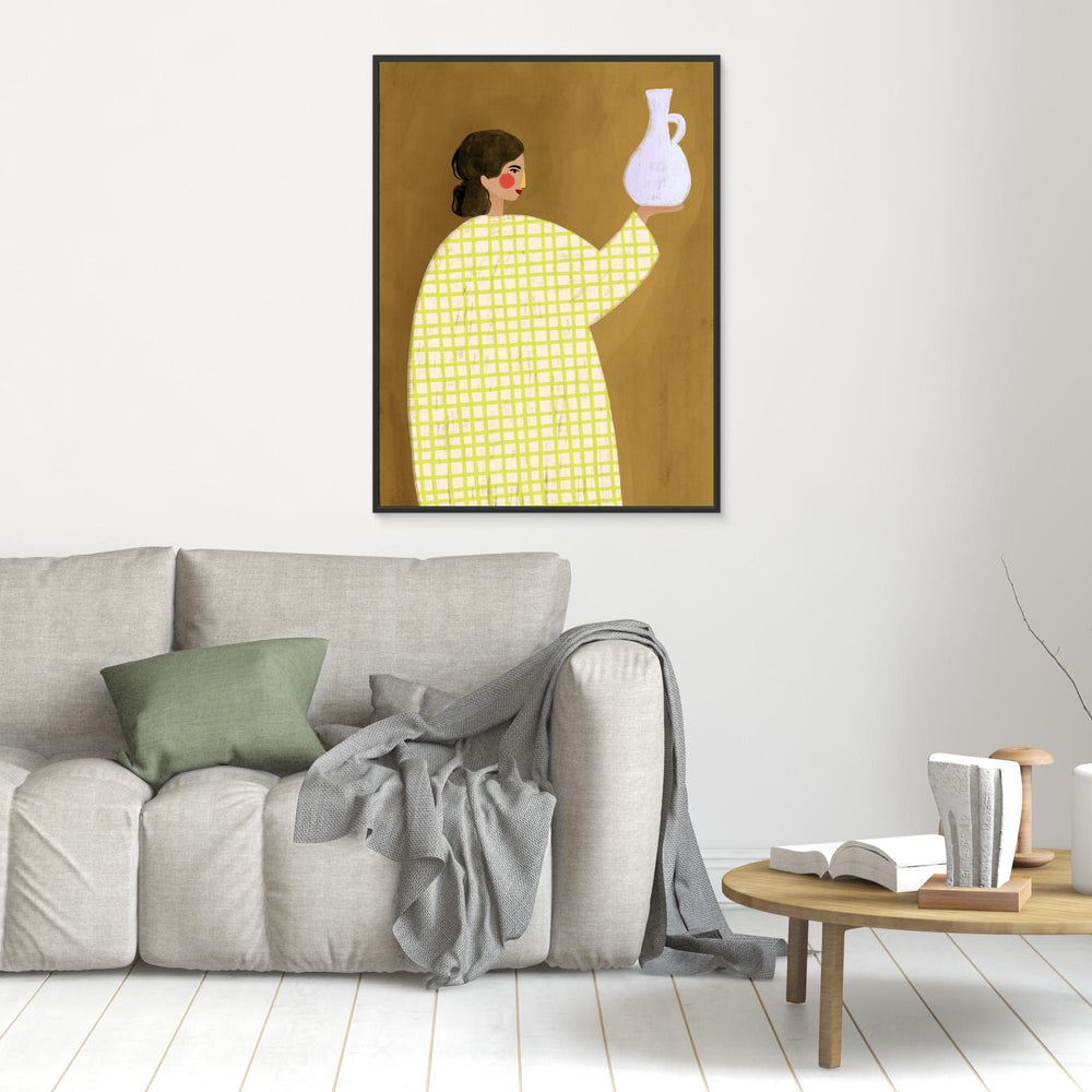 The Woman With Vase by Bea Müller