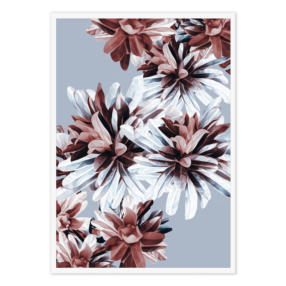 Ellisimo Winter Bloom Botanic Print - Seasonal Elegance Art