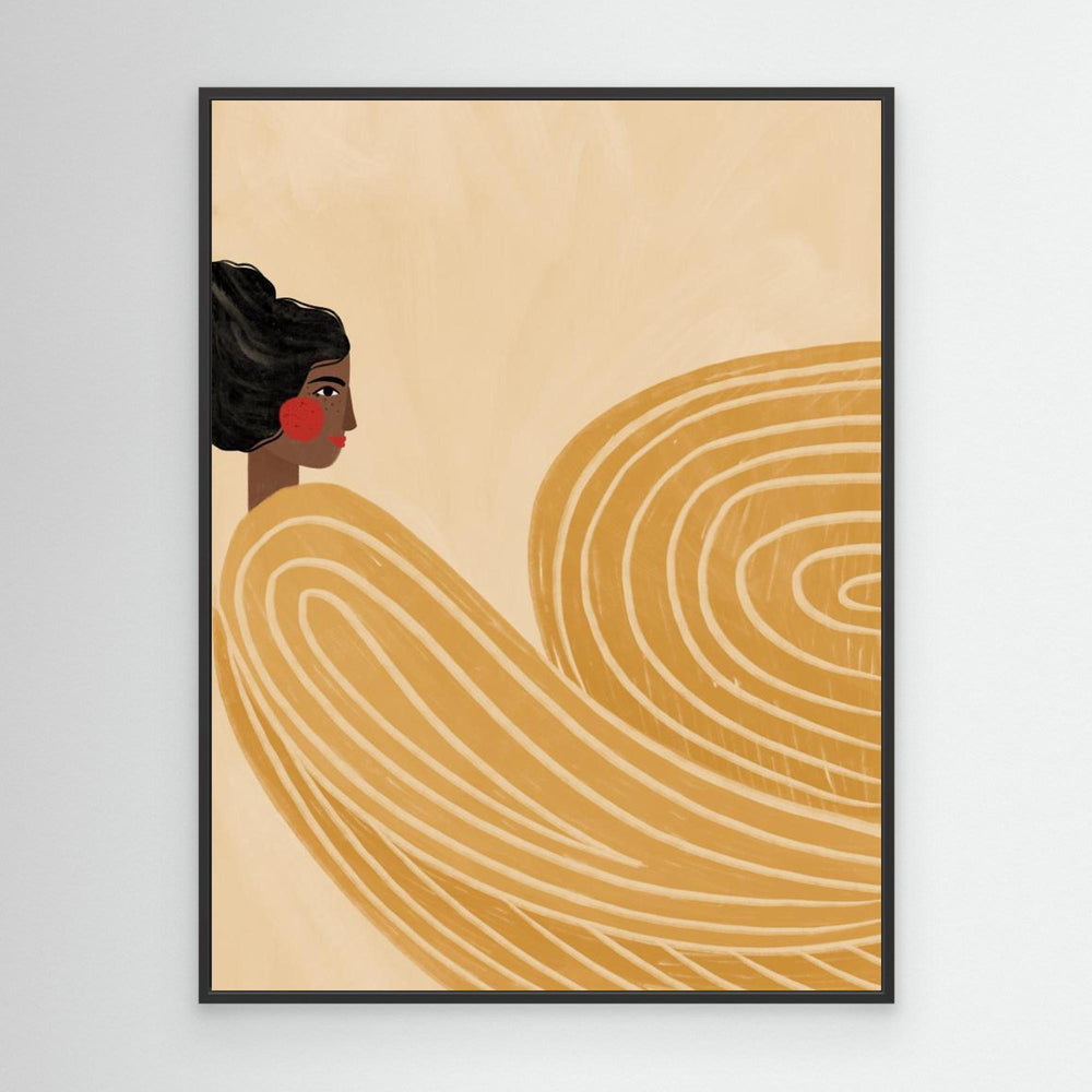 The Woman With the Yellow Stripes by Bea Müller