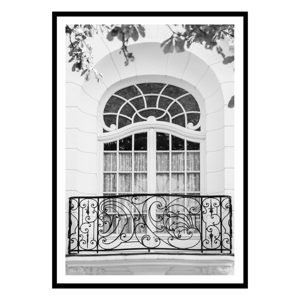 Balcony View Photographic Print - Timeless and Relaxing