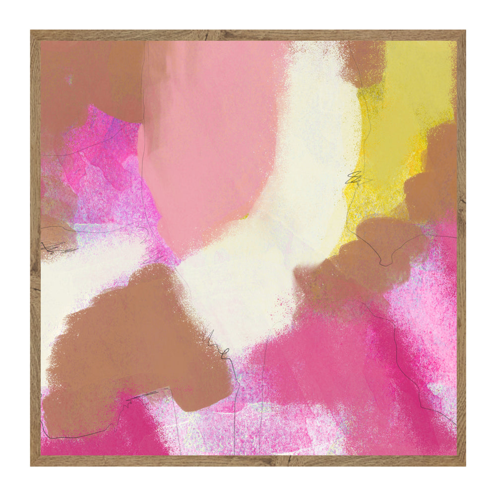 Happy Abstract Colourful Print