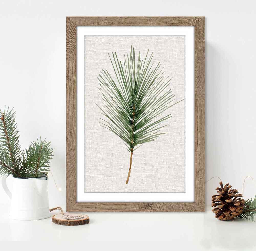 Green Pine Botanic Print