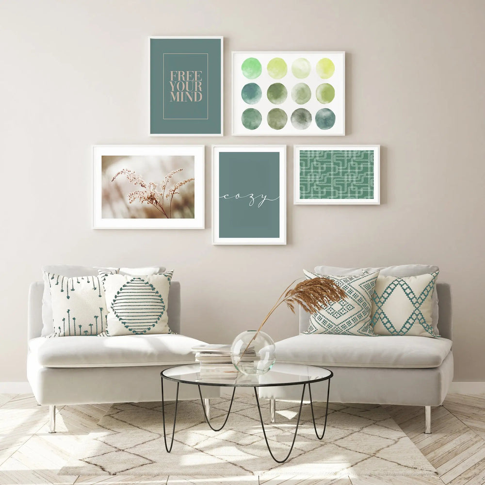 Cozy Graphic Wall Art Print - Simple and Elegant