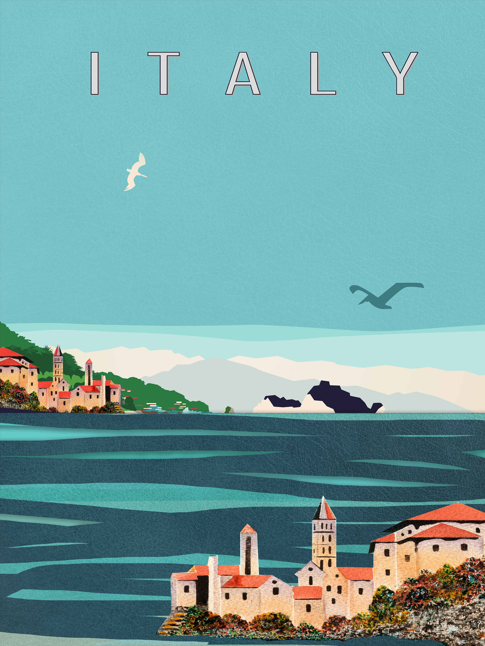 Italy Travel Poster